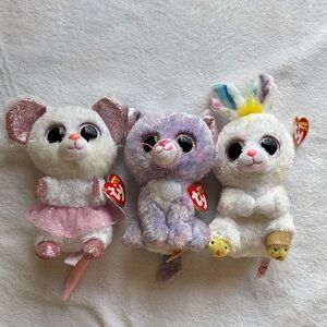 Ty beanie boos bundle of 3